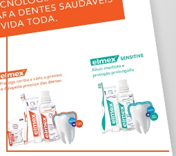 Brochura: elmex – da Suíça para o Brasil