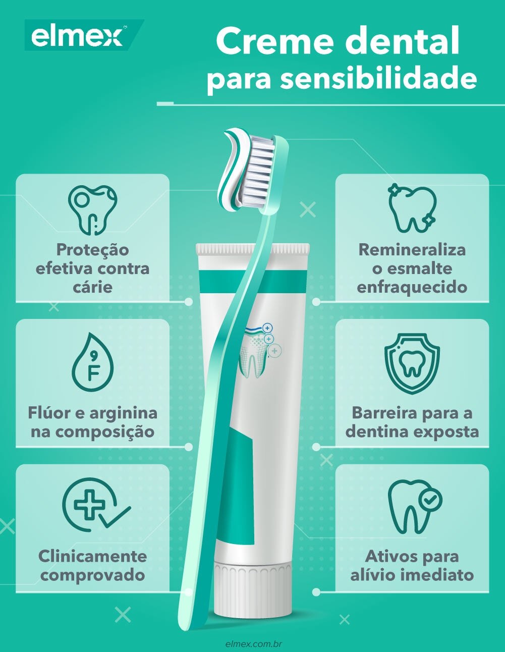 creme dental para sensibilidade