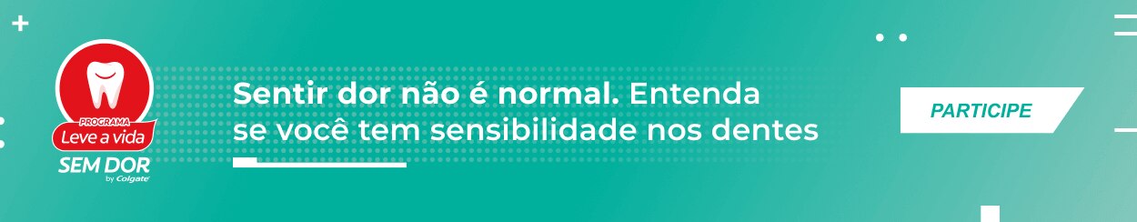 Clique para entender se você tem sensibilidade nos dentes.